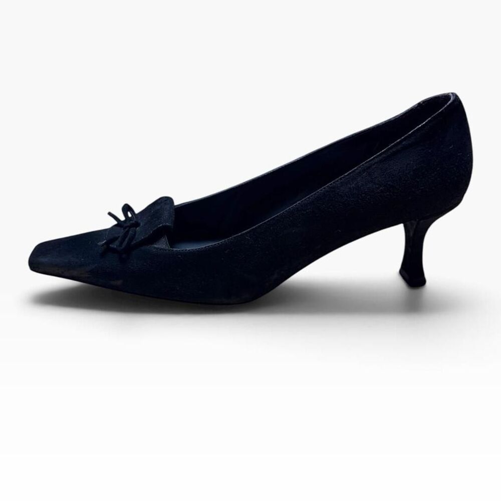 (6/113) 90's y2kStuart Weitzman Women's Black Pumps sz 8